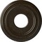 Ekena Millwork Classic Ceiling Medallion (Canopies up to 7 1/4"), 12 3/8"OD x 4"ID x 1 1/8"P, Stone Hearth Crackle CM12CLSHC - alternate 1
